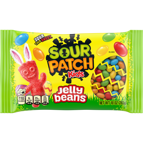 SOUR PATCH KIDS Assorted Jelly Beans, Easter Candy - 10 Ounce
