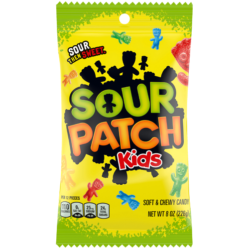 SOUR PATCH KIDS Assorted Soft & Chewy Candy - 8 Ounce