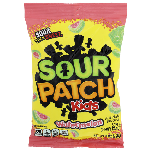 Sour Patch Kids Sour Patch Kids Watermelon Soft & Chewy Candy - 8 Ounce
