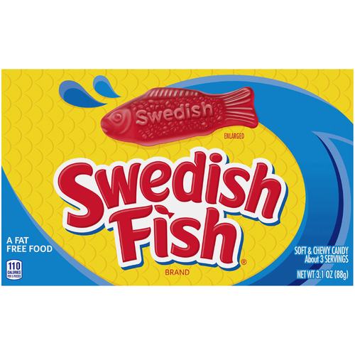 Swedish Fish Swedish Fish Berry Soft & Chewy Candy - 3.1 Ounce