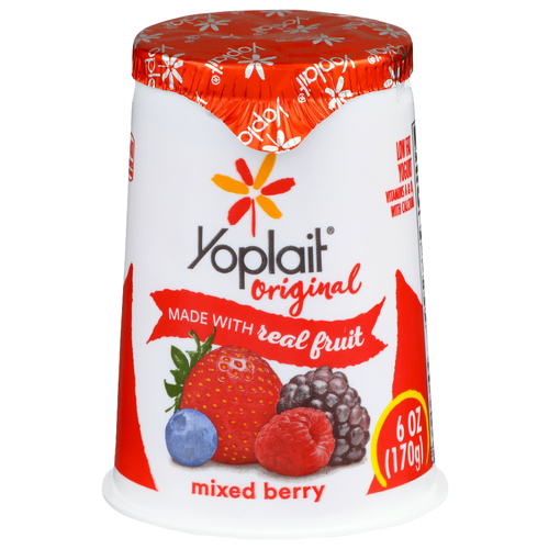 Yoplait Original Mixed Berry Low Fat Yogurt - 6 Ounce