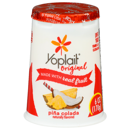 Yoplait Original Pina Colada Yogurt - 6 Ounce Image 1 of 4