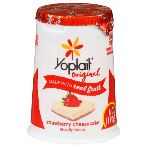 Yoplait Original Strawberry Cheesecake Yogurt - 6 Ounce