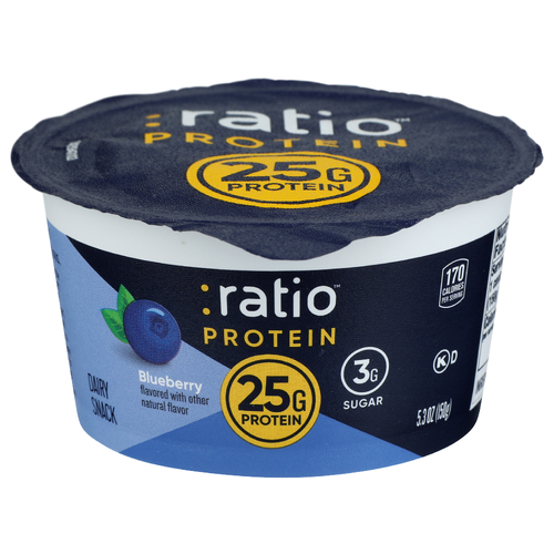 ratio Blueberry High Protein Yogurt - 5.3 Ounce Image 1 of 4