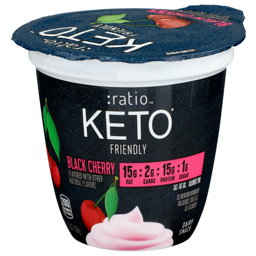 :RatioBlack Cherry Dairy Snack - 5.3 Ounce