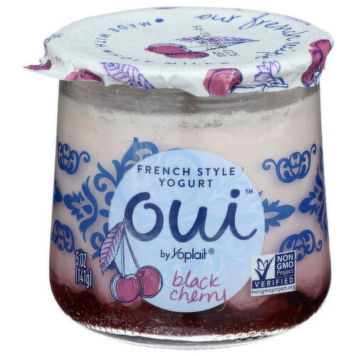 Yoplait Yogurt Oui Frch Blk Chrry - 5 Ounce