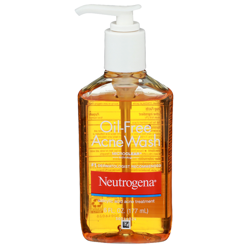 Neutrogena Oil-Free Acne Wash - 6 Fluid Ounce Image 1 of 3