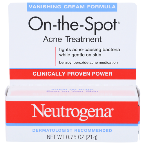 Neutrogena Vanishing Cream Formula Acne Treatment - 0.75 Ounce