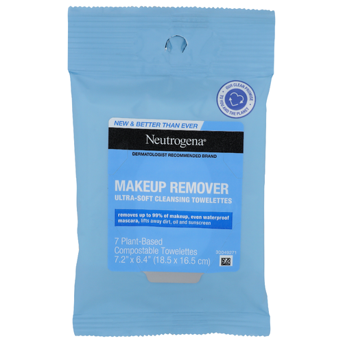 Neutrogena Makeup Remover Ultra-Soft Cleansing Towelettes - 7 Count