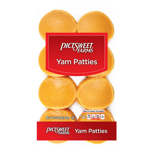 Pictsweet Farms Yam Patties - 16 Ounce