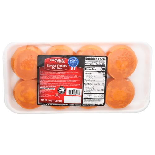 Pictsweet Farms Sweet Potato Patties - 16 Ounce