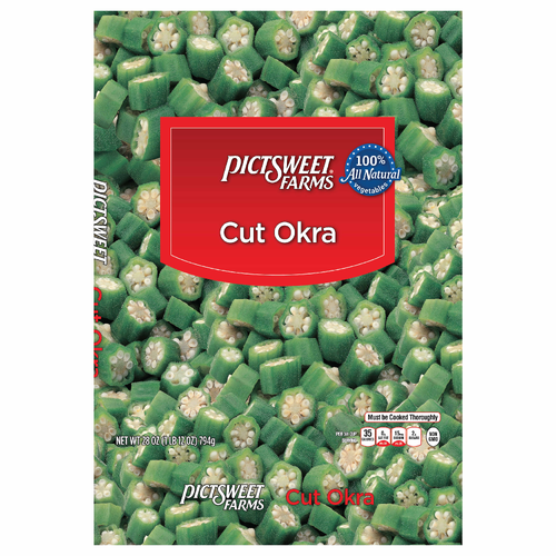 Fresh Frozen Cut Okra - 28 Ounce
