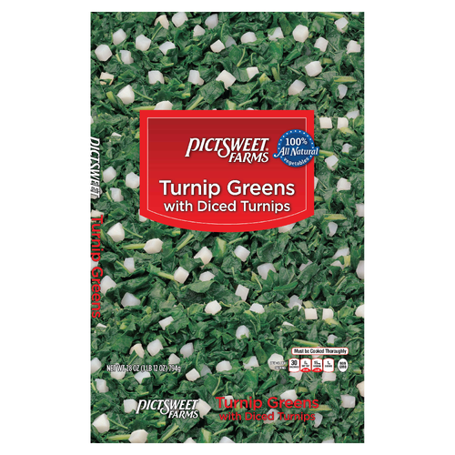 Pictsweet Farms Turnip Greens With Diced Turnips - 28 Ounce