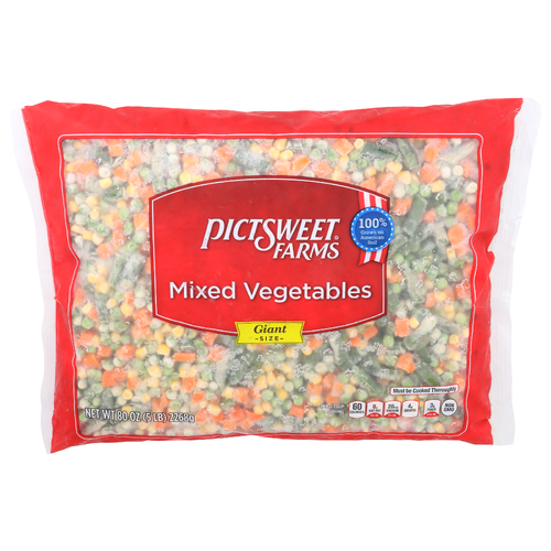 Pictsweet Farms Giant Size Mixed Vegetables - 80 Ounce