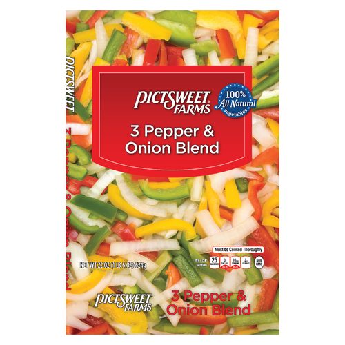 Pictsweet Farms 3 Pepper & Onion Blend - 22 Ounce