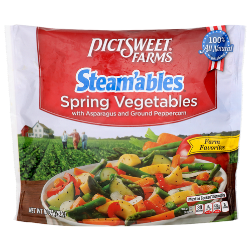 Pictsweet Farms Steam'ables Spring Vegetables - 10 Ounce