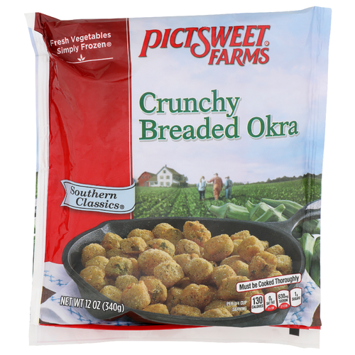 Pictsweet Farms Southern Classics Crunchy Breaded Okra - 12 Ounce