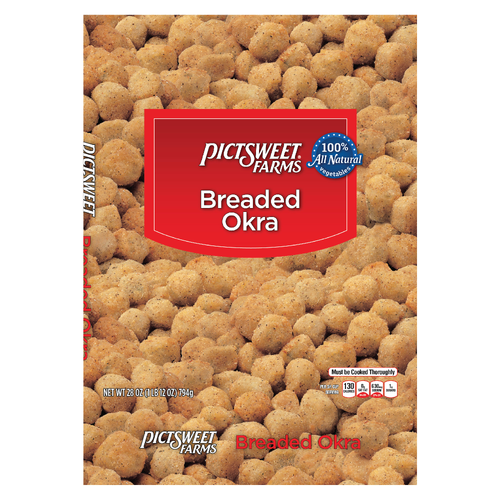 Fresh Frozen Breaded Okra - 28 Ounce