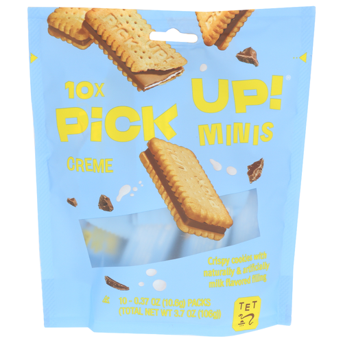 Bahlsen Crème Pick Up! Minis Creme Pouch - 0.37 Ounce - 10 Count