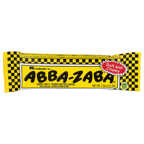 Annabelle's Abba-Zaba Peanut Butter Center Chewy Taffy - 1.8 Ounce