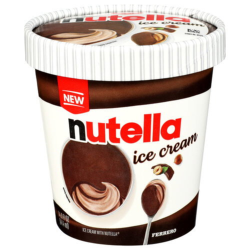 Blue Ribbon Classics Chocolate Nutella Ice Cream - 14 Fluid Ounce Image 1 of 3