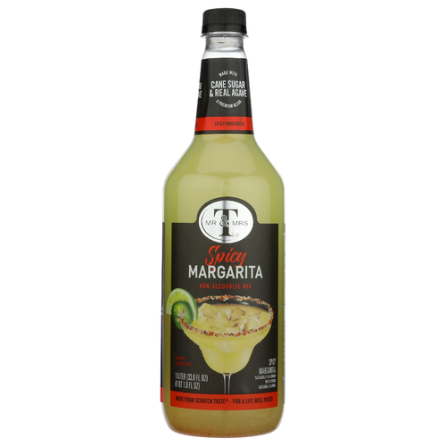 MR & MRS T Mixer Margarita Spicy - 1 Liter