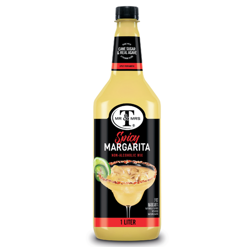 Mr & Mrs T Spicy Margarita Mix - 1 Liter Image 1 of 3