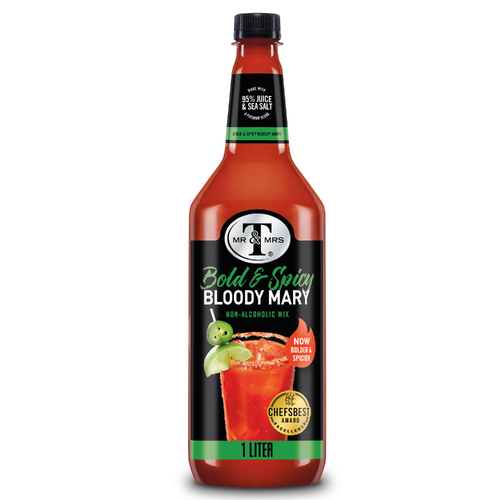 Mr & Mrs T Bold Spicy Bloody Mary Mix - 1 Liter Image 1 of 3