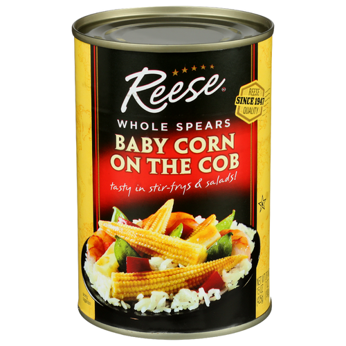 Reese Whole Spears Baby Corn On The Cob - 15 Ounce