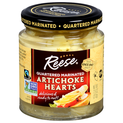Reese Quartered Marinated Artichoke Hearts Artichokes - 7.5 Ounce