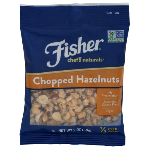 Fisher Chef's Naturals Chopped Hazelnuts - 2 Ounce Image 1 of 4