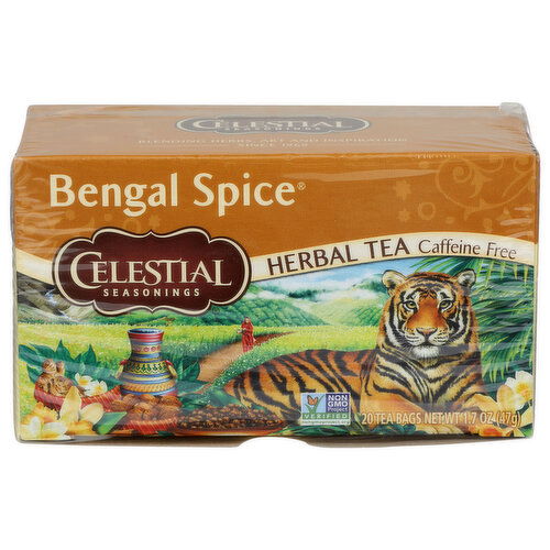 Celestial Seasonings Tea Bengal Spice - 0.085 Ounce - 20 Count
