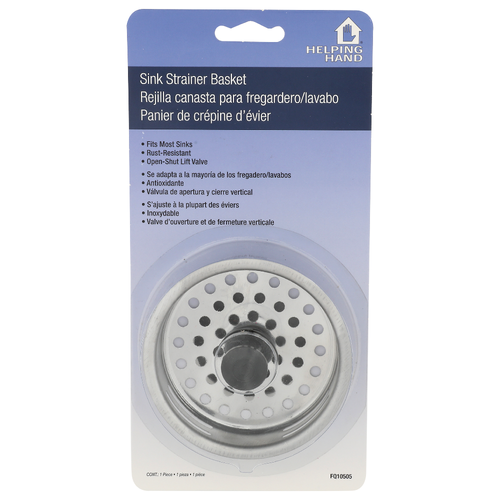 Helping Hand Sink Strainer Basket - 1 Count
