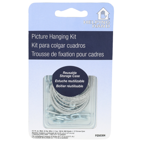 HELPING HAND Picture Hanging Kit - 1 Each