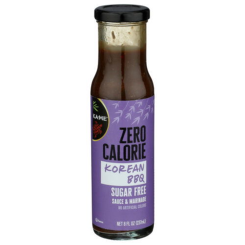 KA-ME Korean BBQ Zero Calories Sauce - 8 Fluid Ounce