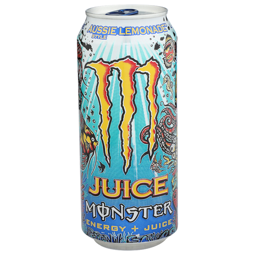 Monster Aussie Lemonade Style Energy Drink - 16 Fluid Ounce Image 1 of 4