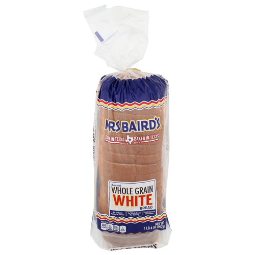 Mrs Baird's Whole Grain White Bread - 20 Ounce