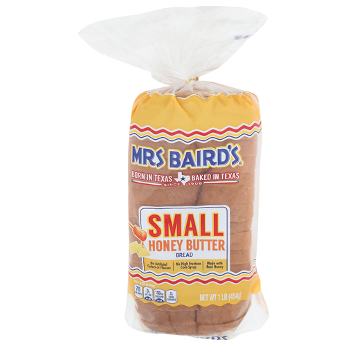 Mrs Baird's Honey Butter Small Bread - 1 Pound
