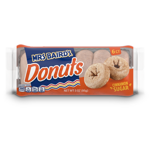 Mrs Baird's Cinnamon Sugar Mini Donuts - 3 Fluid Ounce Image 1 of 4