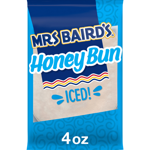 Mrs Baird's Iced Honey Bun - 4 Fluid Ounce