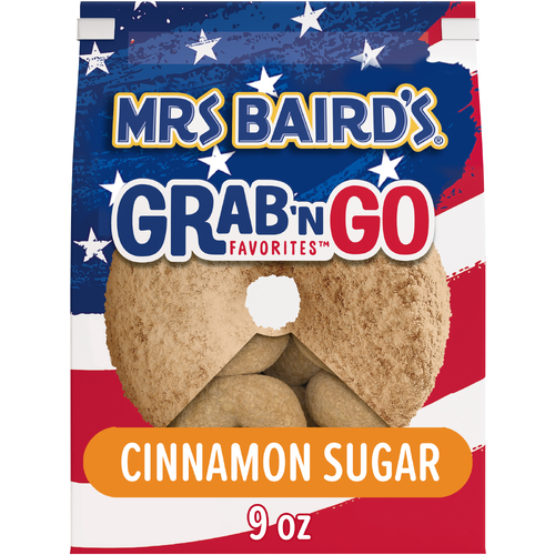 Mrs Baird's Cinnamon Sugar Mini Donuts - 9 Fluid Ounce Image 1 of 4