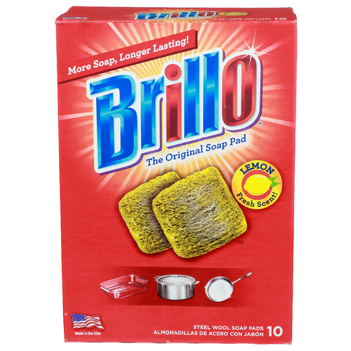 Brillo Lemon The Original Soap Pad - 10 Count
