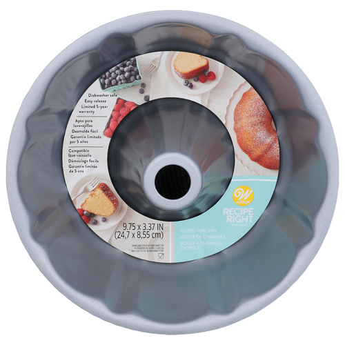 Wilton Non-Stickᴹᴰ Fluted Tube Pan Non-Stick - 1 Each