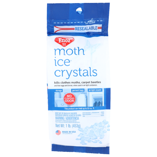 Enoz Moth Ice Crystals - 1 Pound