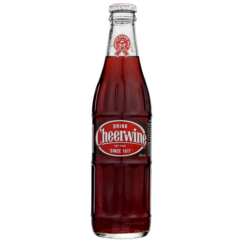 Cheerwine Soft Drink - 12 Fluid Ounce - 1 Count Image 1 of 2