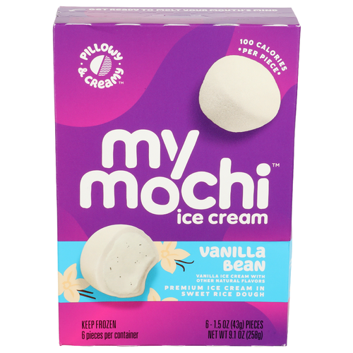 My Mochi Vanilla Bean Pillowy & Creamy - 1.517 Ounce - 6 Count