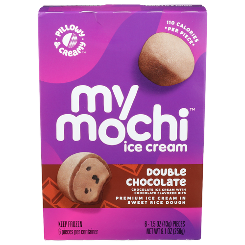 My Mochi Double Chocolate Ice Cream - 1.517 Ounce - 6 Count
