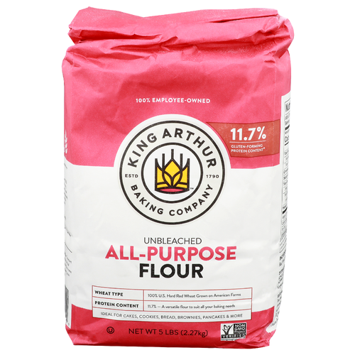 King Arthur Baking Company Unbleached All-Purpose Flour - 5 Pound