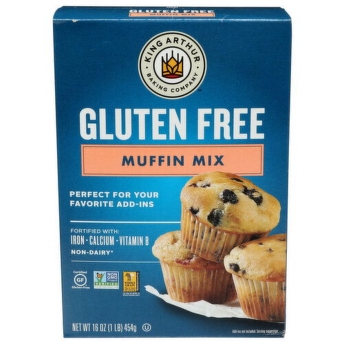 King Arthur Baking Company Gluten Free Muffin Mix - 16 Ounce