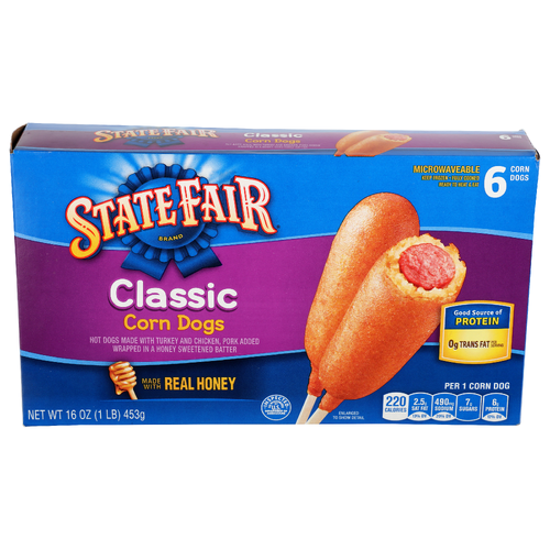State Fair Classic Corn Dogs - 2.667 Ounce - 6 Count